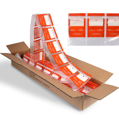 chất lượng  Autobag Mahcine 0.05MM Ldpe Sidepouch With Ziplock nhà máy