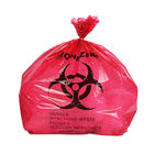 Túi nhựa PP HDPE LDPE Biohazard cho chất thải y tế bệnh viện