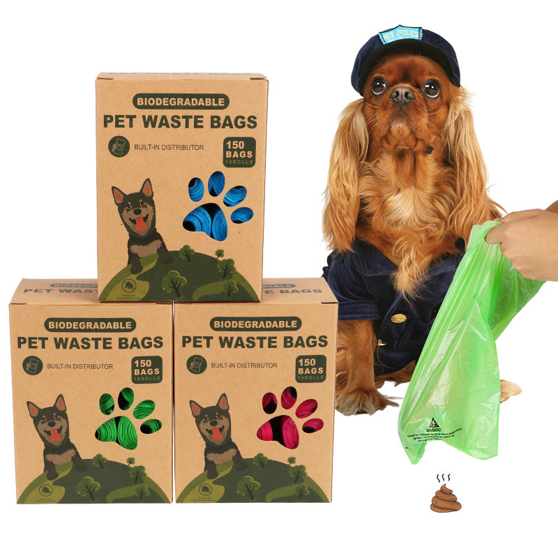 Túi rác HDPE EPI D2W Thân thiện với môi trường dành cho chó Thiết kế cuộn tùy chỉnh