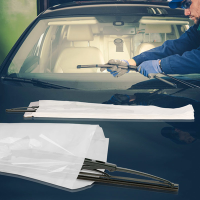 Túi nhựa LDPE hình thang tái chế dùng một lần để lau bao bì