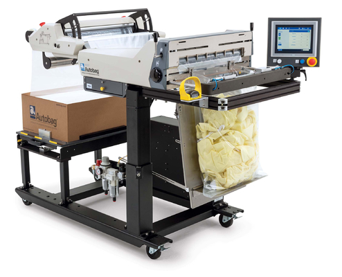 Túi LDPE được gấp lại bằng quạt cho hệ thống đóng gói rộng rãi bằng túi tự động