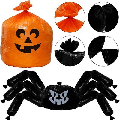 Tùy chỉnh kích thước Halloween túi lá với in Gravure và vật liệu LDPE cho trang trí bữa tiệc Halloween