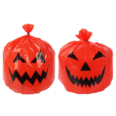 Trang trí Halloween Thủ thuật Bí ngô hoặc Xử lý Túi cỏ cho Lá Lễ hội