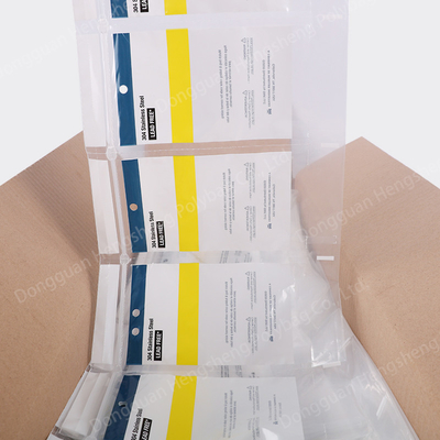 Túi Ziplock bằng nhựa LDPE 50-100 Micron cho SPrint SidePouch tự động