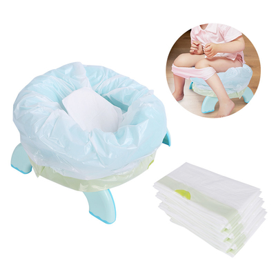 Nhựa LDPE Đào tạo ghế vệ sinh Ghế ngồi bô Lót ghế với tấm lót siêu thấm